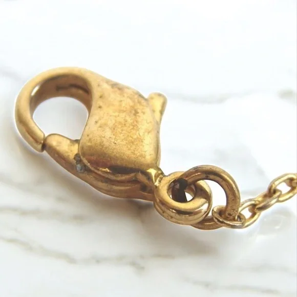 DIOR Signature Logo Heart Pendant Necklace 😍❤️ - Picture 10 of 10